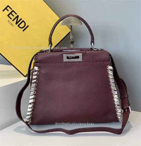 vintage fendi dust bag|peekaboo Fendi bag.